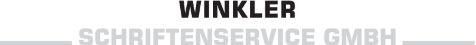 Winkler Schriftenservice GmbH
